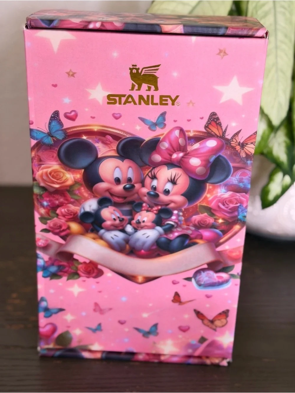 Stanley Pink Minnie & Mickey Love You Mom Travel Tumbler - Picture 4 of 4
